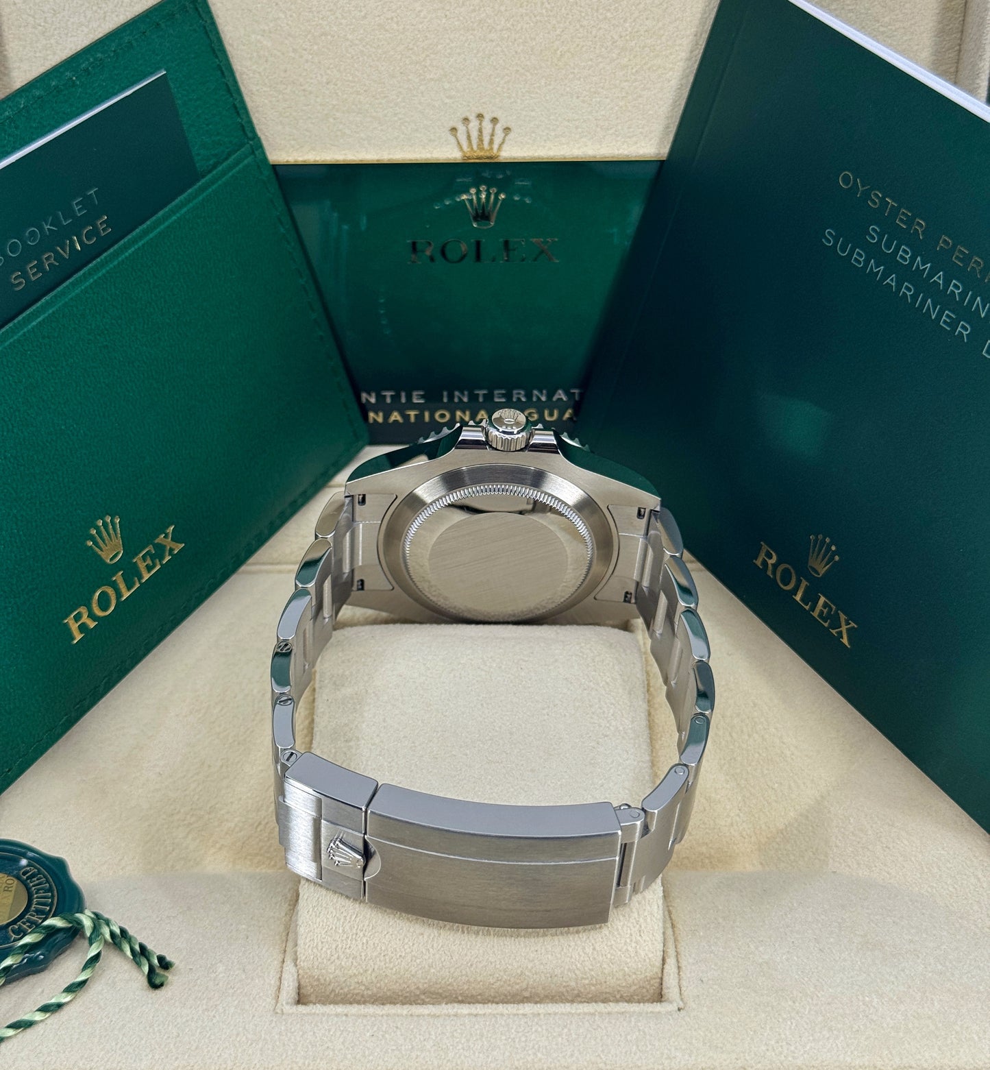Rolex Submariner 41mm, No Date, Stainless Steel, Black, Ref# 124060, dated 2025