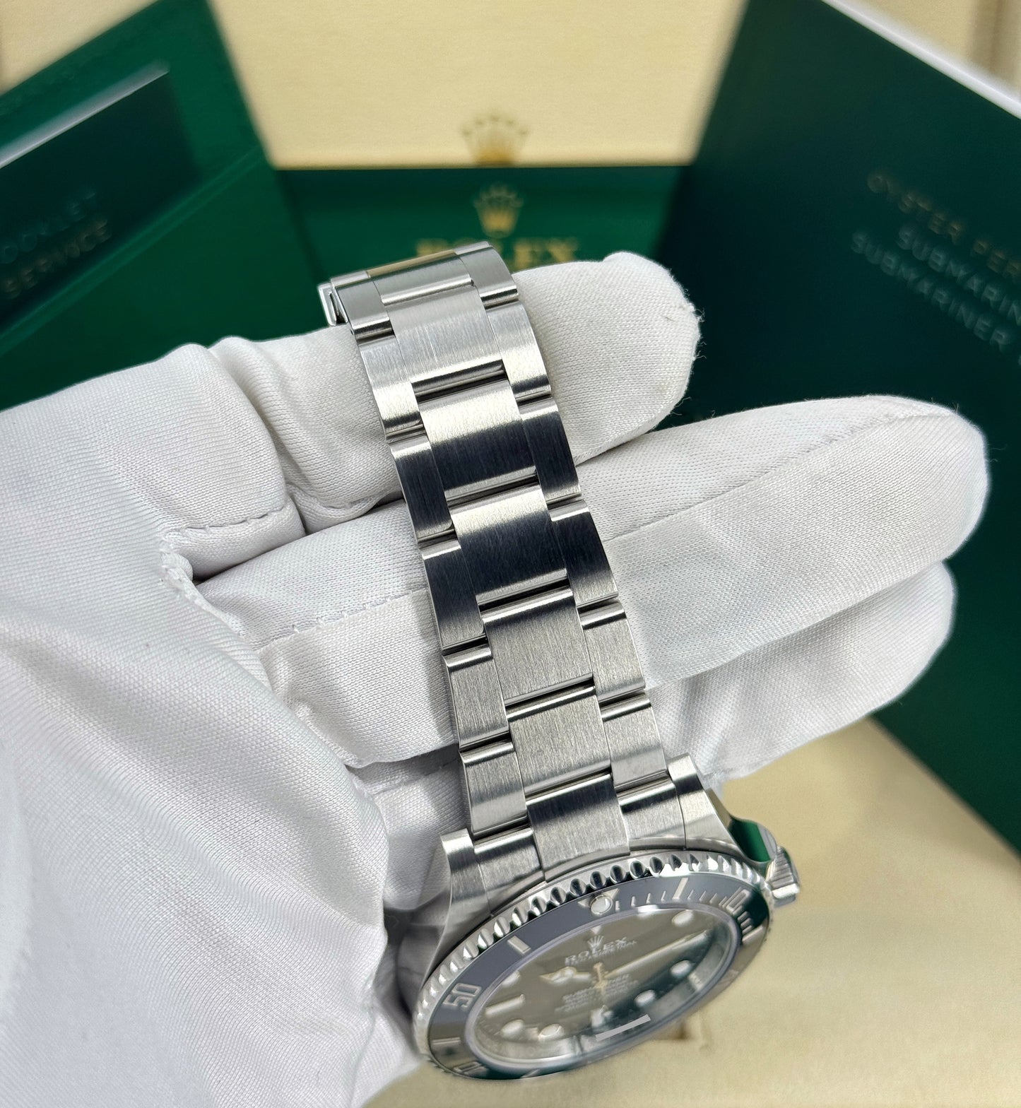 Rolex Submariner 41mm, No Date, Stainless Steel, Black, Ref# 124060, dated 2025