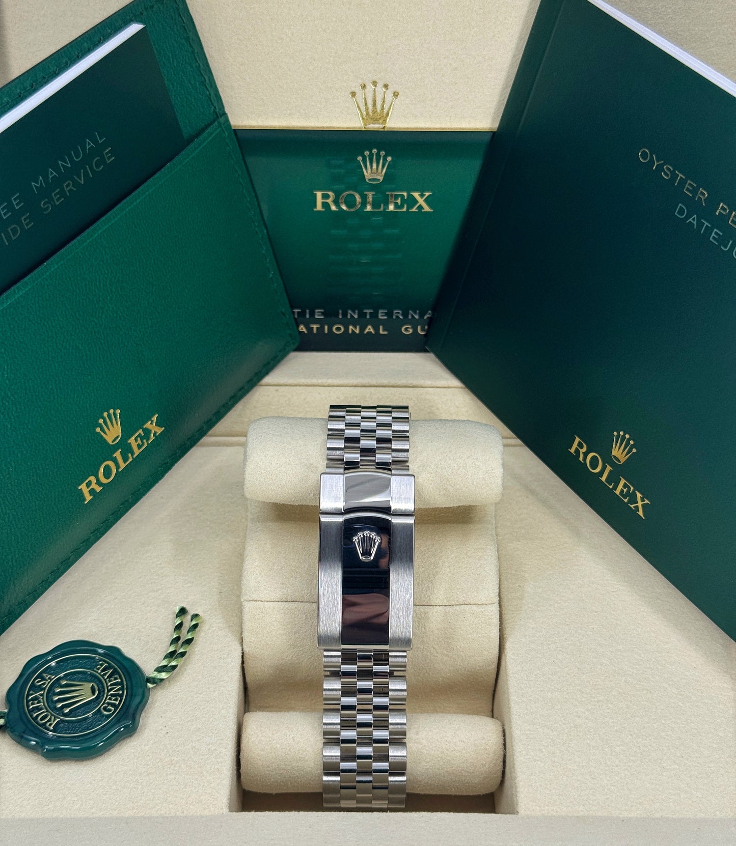Rolex Datejust 41mm, Stainless Steel, Blue Roman, Jubilee, Ref# 126334-0026, dated 2025