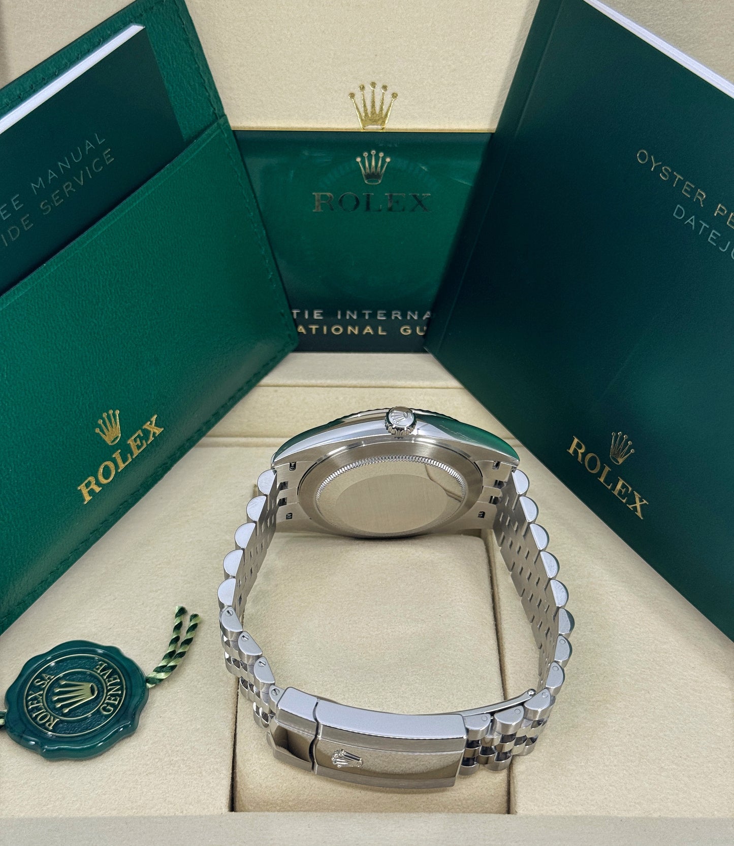 Rolex Datejust 41mm, Stainless Steel, Blue Roman, Jubilee, Ref# 126334-0026, dated 2025