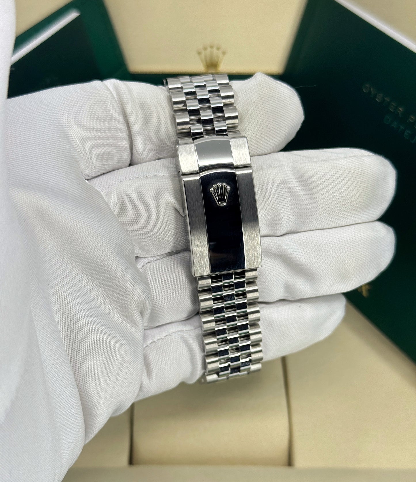 Rolex Datejust 41mm, Stainless Steel, Blue Roman, Jubilee, Ref# 126334-0026, dated 2025