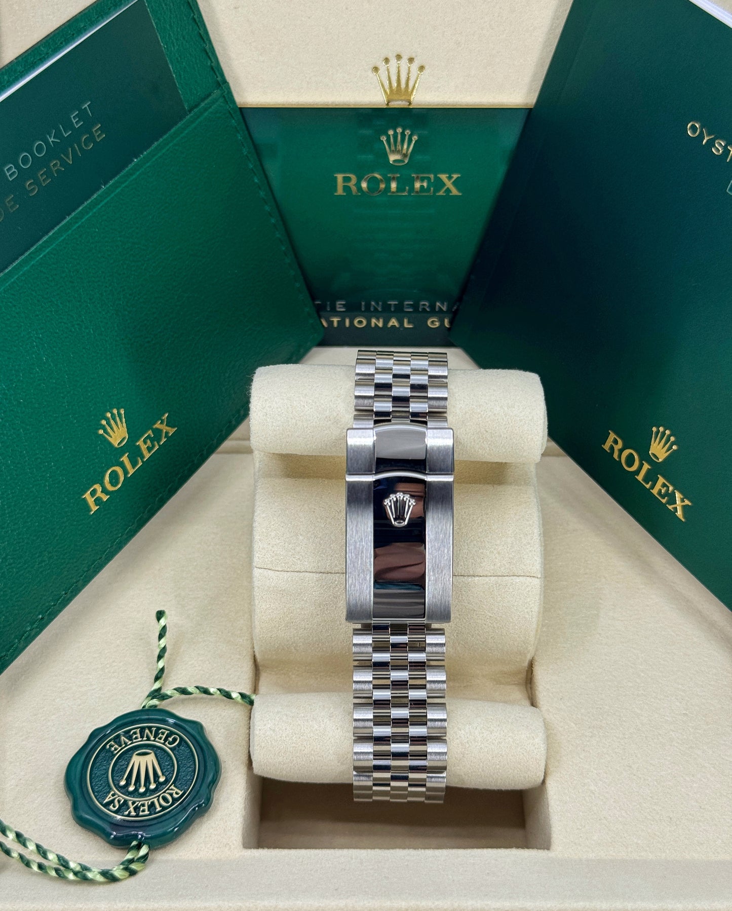 Rolex Datejust 36mm, Stainless Steel, Blue, Jubilee, Ref# 126200-0005, dated 2025