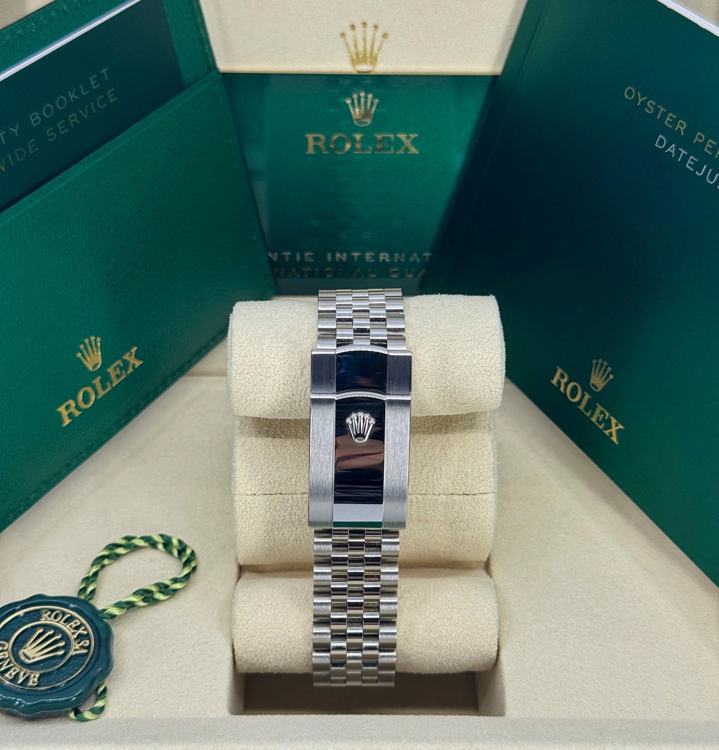 Rolex Datejust 36mm, Stainless Steel, Blue, Jubilee, Ref# 126234-0017, dated 2025
