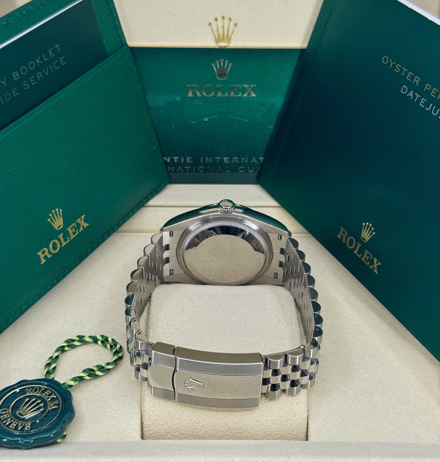 Rolex Datejust 36mm, Stainless Steel, Blue, Jubilee, Ref# 126234-0017, dated 2025