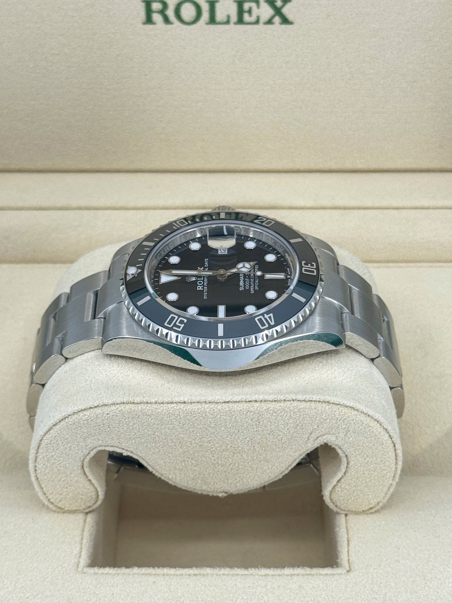 Pre-owned Rolex Submariner 41mm, Date, Stainless Steel, Black, Ref# 126610LN, dated 2024