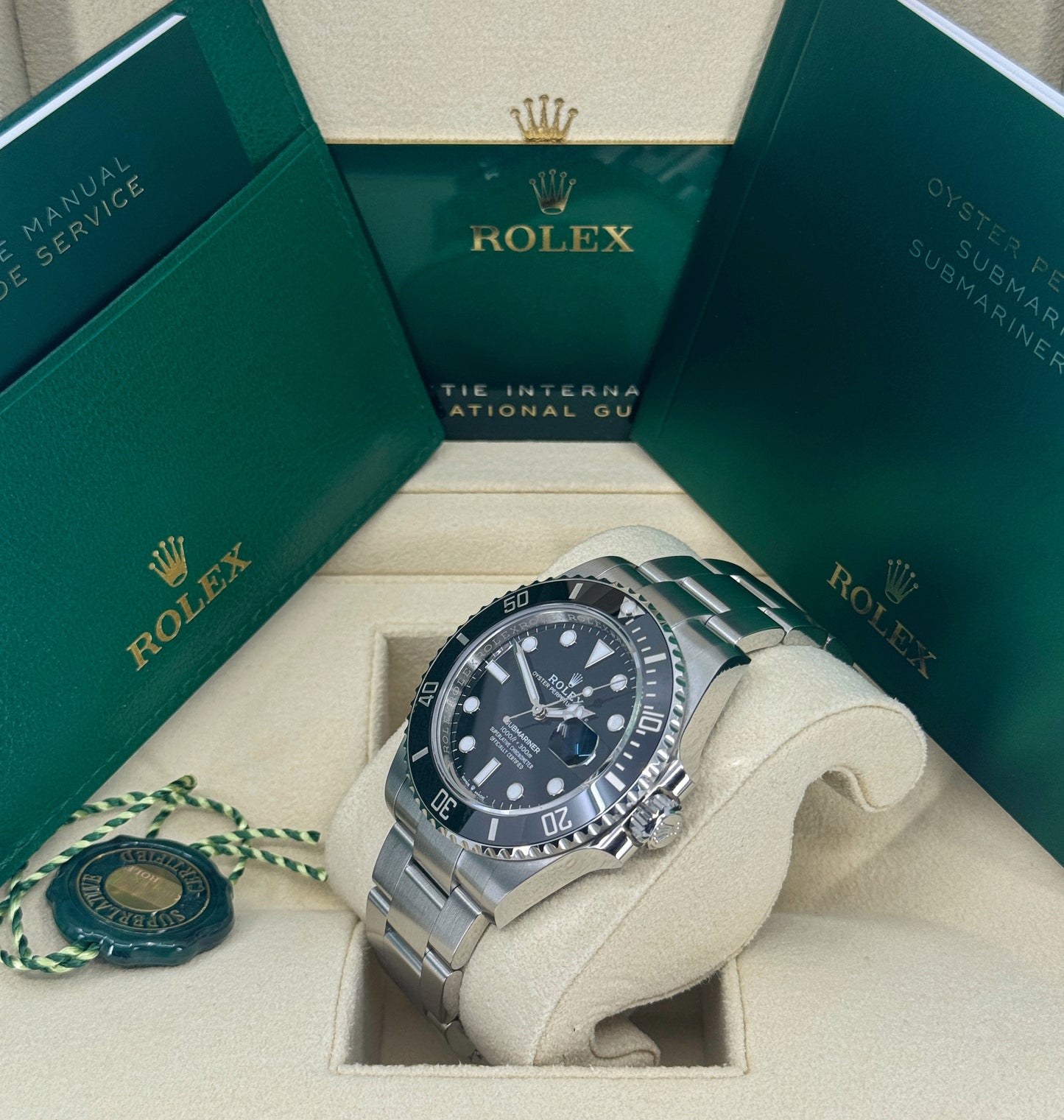 Rolex Submariner 41mm, Date, Stainless Steel, Black, Ref# 126610LN, dated 2025