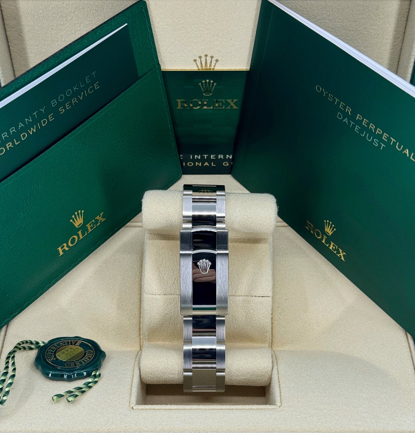Rolex Datejust 41mm, Stainless Steel, Blue, Oyster, Ref# 126334-0001, dated 2025