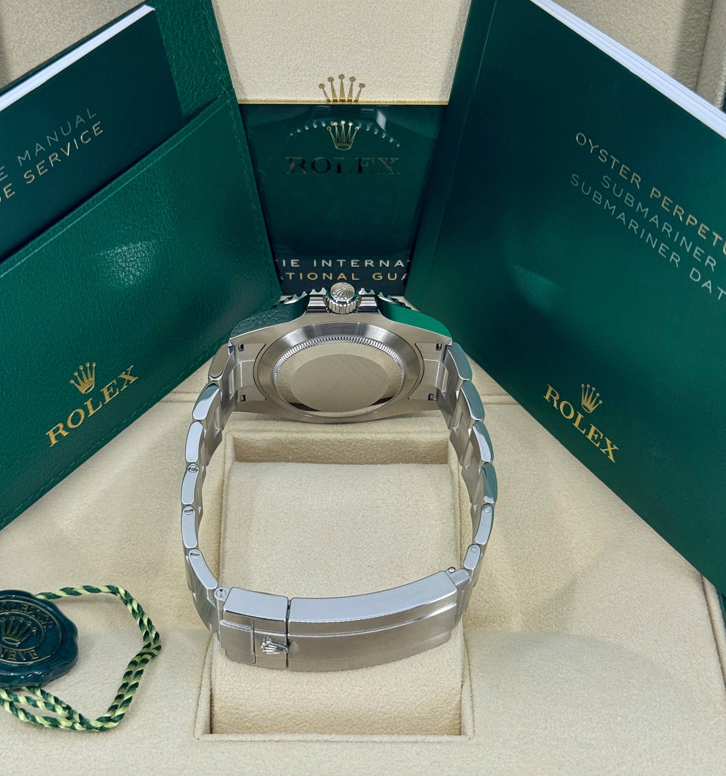 Rolex Submariner 41mm, Date, Stainless Steel, MKII, Kermit/Starbucks, Ref# 126610LV, dated 2025