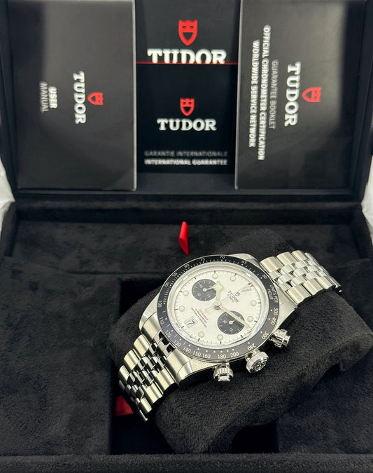Tudor Black Bay Chrono 41mm, White, Ref# 79360N-0014, dated 2026