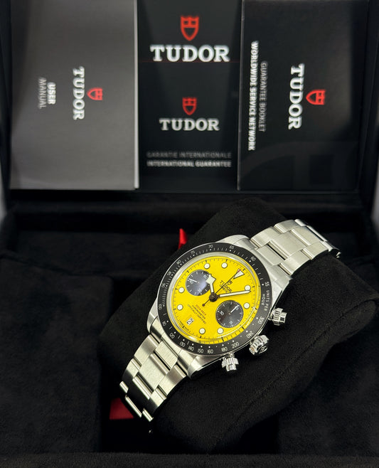 Tudor Black Bay Chrono 39mm, Special Edition, Bumblebee, Yellow, Ref# 79310N-0001, dated 2026