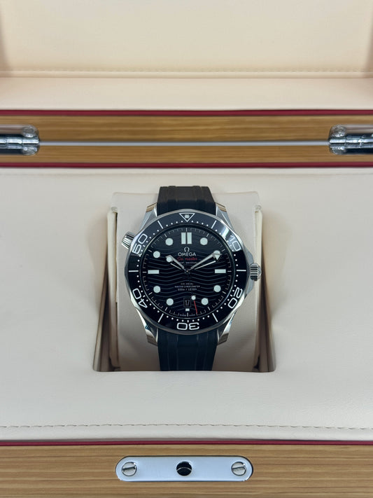Omega Seamaster Professional Diver 300M, 42mm, Stainless Steel, Black, Ref# 210.32.42.20.01.001, dated 2026