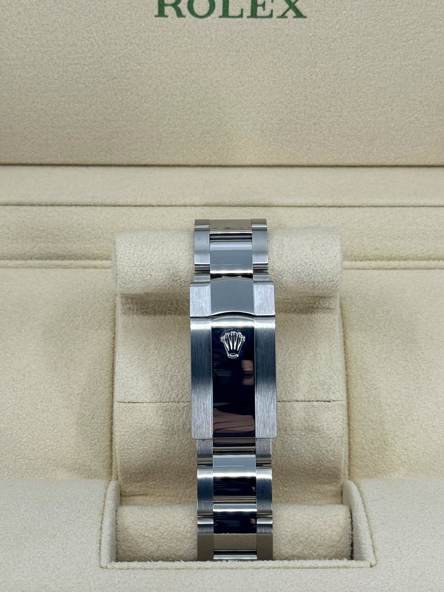 Pre-owned Rolex Datejust 41mm, Stainless Steel, Blue Roman, Oyster, Ref# 126300-0017, dated 2024