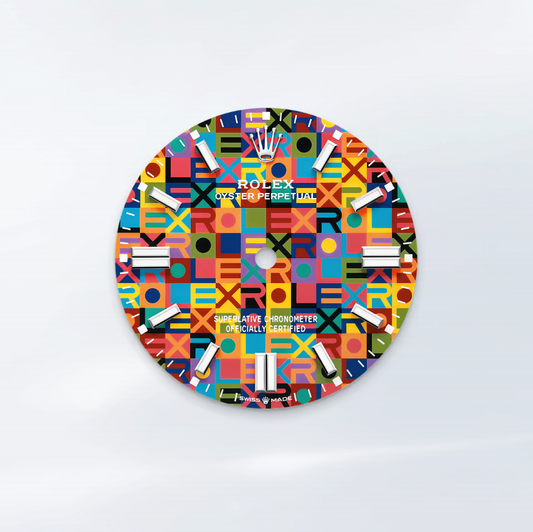 Rolex Oyster Perpetual 36mm, Stainless Steel, Multicoloured, Jubilee Motif, Ref# 126000-0016, dated 2026