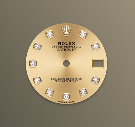 Rolex Datejust 31mm, 18k YG & Stainless Steel, Champagne-colour Diamond, Oyster, Ref# 278273-0025, dated 2026