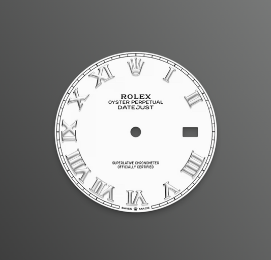 Rolex Datejust 41mm, Stainless Steel, White Roman, Oyster, Ref# 126300-0015, dated 2025