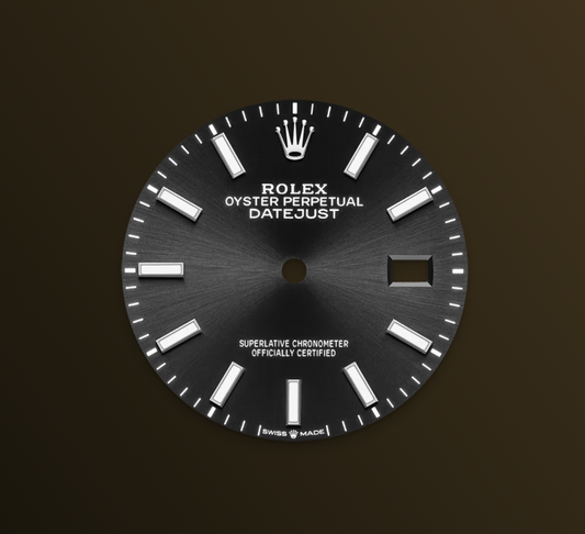 Rolex Datejust 36mm, Stainless Steel, Black, Jubilee, Ref# 126200-0003, dated 2025