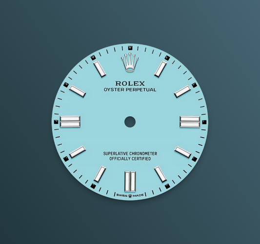 Rolex Oyster Perpetual 36mm, Stainless Steel, Turquoise Blue, Ref# 126000-0006, dated 2025