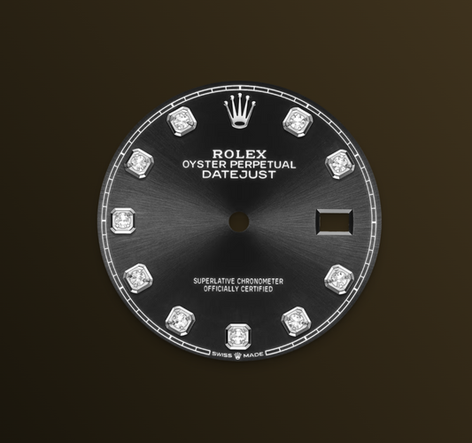 Rolex Datejust 36mm, Stainless Steel, Black Diamond, Jubilee, Ref# 126234-0027, dated 2025