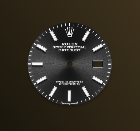 Rolex Datejust 36mm, Stainless Steel, Black, Jubilee, Ref# 126234-0015, dated 2025