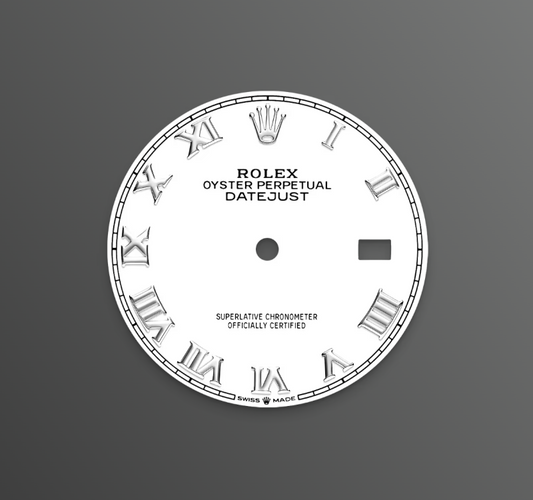 Rolex Datejust 36mm, Stainless Steel, White Roman, Oyster, Ref# 126234-0026, dated 2025