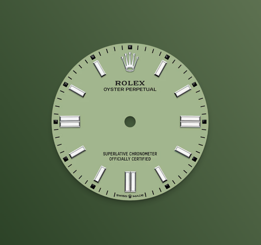 Rolex Oyster Perpetual 36mm, Stainless Steel, Pistachio, Ref# 126000-0011, dated 2025