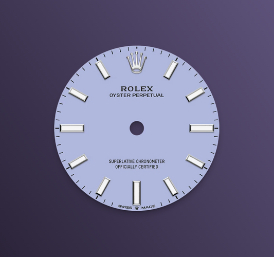 Rolex Oyster Perpetual 31mm, Stainless Steel, Lavender, Ref# 277200-0014, dated 2025
