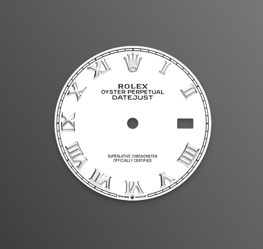 Rolex Datejust 36mm, Stainless Steel, White Roman, Jubilee, Ref# 126200-0007, dated 2025