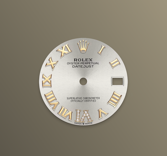 Rolex Datejust 31mm, 18k YG & Stainless Steel, Silver Roman Diamond VI, Jubilee, Ref# 278273-0004, dated 2026