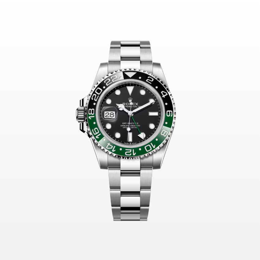Rolex GMT-Master II 40mm, Stainless Steel, Sprite, Oyster, Ref# 126720VTNR-0001, dated 2025