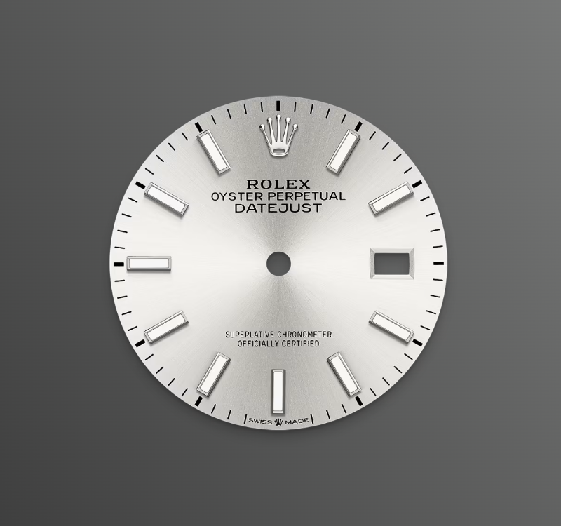Rolex Datejust 36mm, Stainless Steel, Silver, Jubilee, Ref# 126234-0013, dated 2025