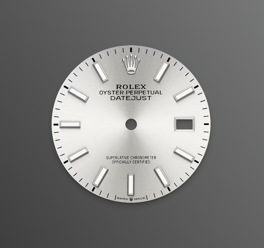 Rolex Datejust 36mm, Stainless Steel, Silver, Oyster, Ref# 126234-0014, dated 2025