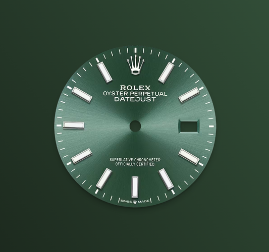 Rolex Datejust 36mm, Stainless Steel, Green, Oyster, Ref# 126234-0052, dated 2025