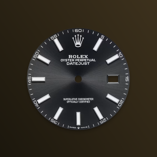 Rolex Datejust 41mm, Stainless Steel, Black, Oyster, Ref# 126334-0017, dated 2025