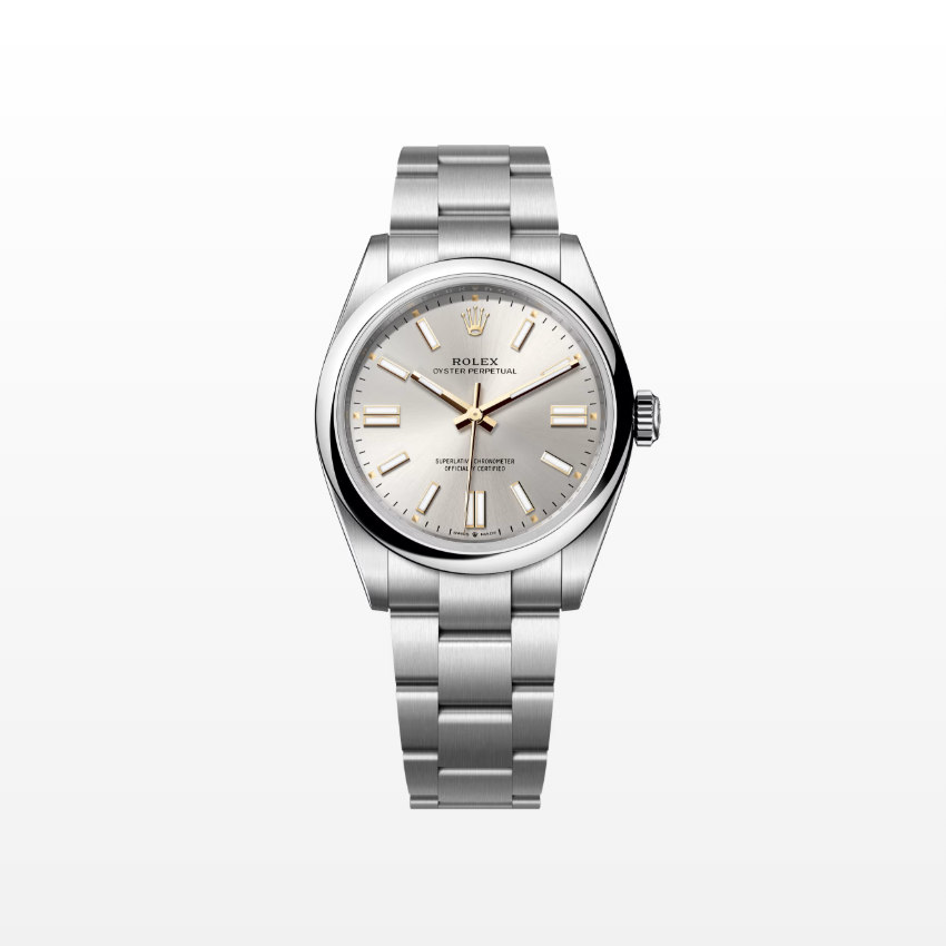 Rolex Oyster Perpetual 41 mm, Stainless Steel, Silver, Ref# 134300-0001, dated 2025
