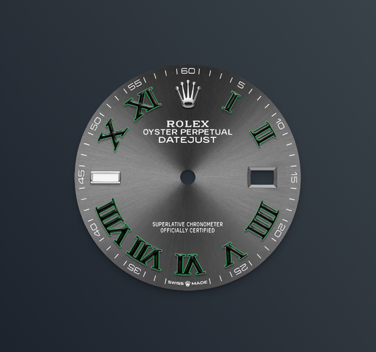 Rolex Datejust 36mm, Stainless Steel, Wimbledon, Slate, Oyster, Ref# 126234-0046, dated 2025