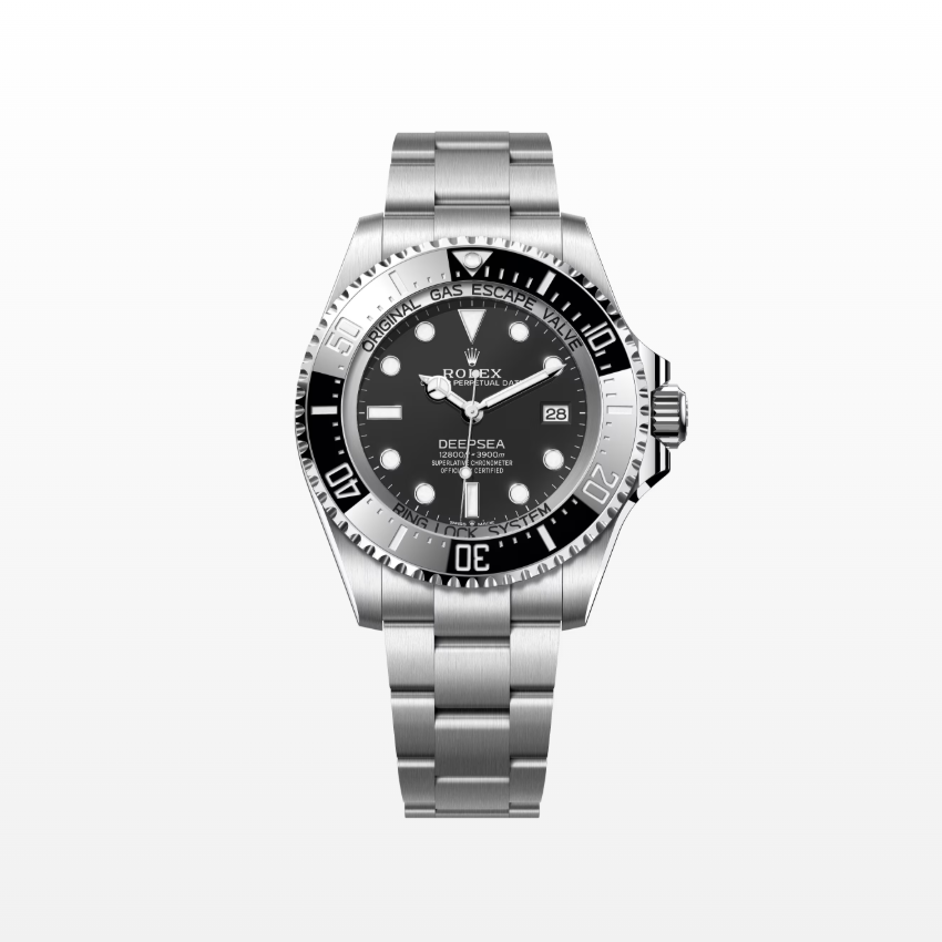 Rolex Sea-Dweller Deepsea, 44mm, Stainless Steel, Black, Ref# 136660-0006, dated 2025