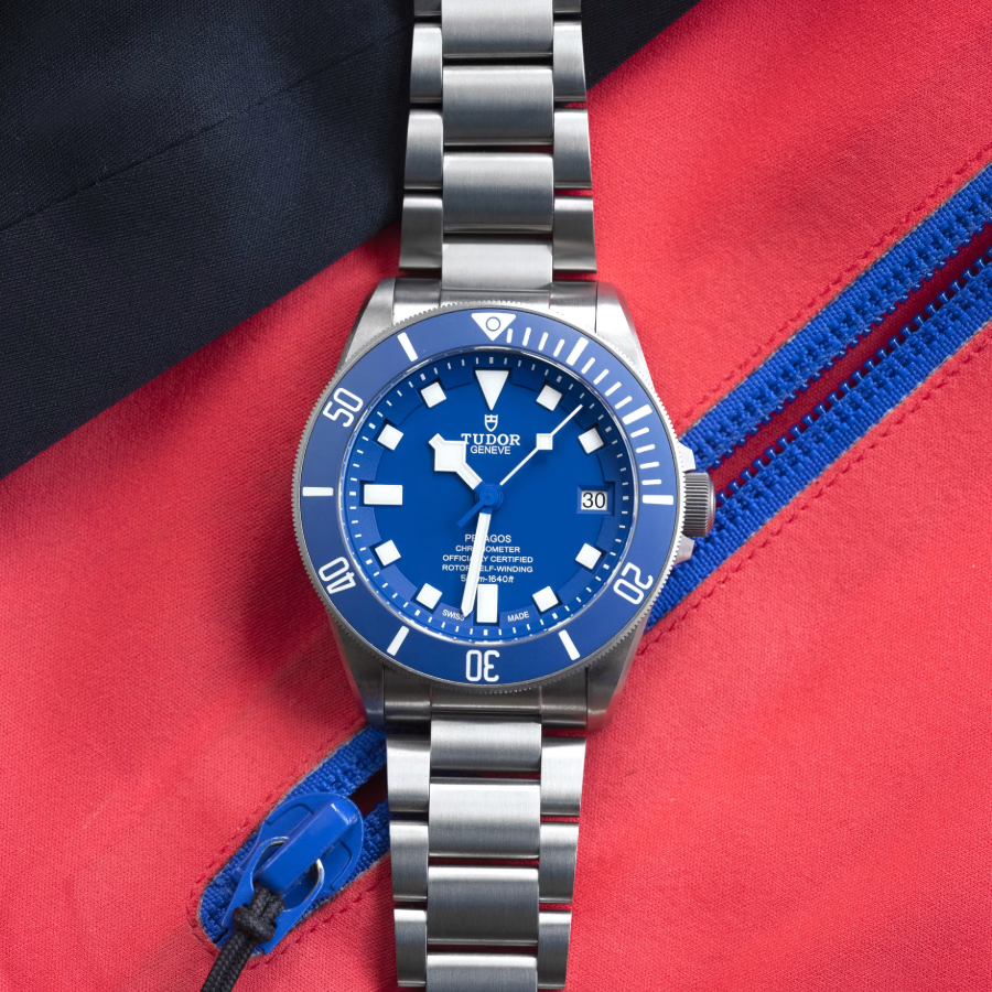 Tudor Pelagos 42mm, Blue, Ref# 25600TB-0001, dated 2025