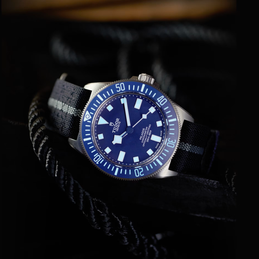 Tudor Pelagos FXD 42mm, Blue, Ref# 25707B-0001, dated 2025