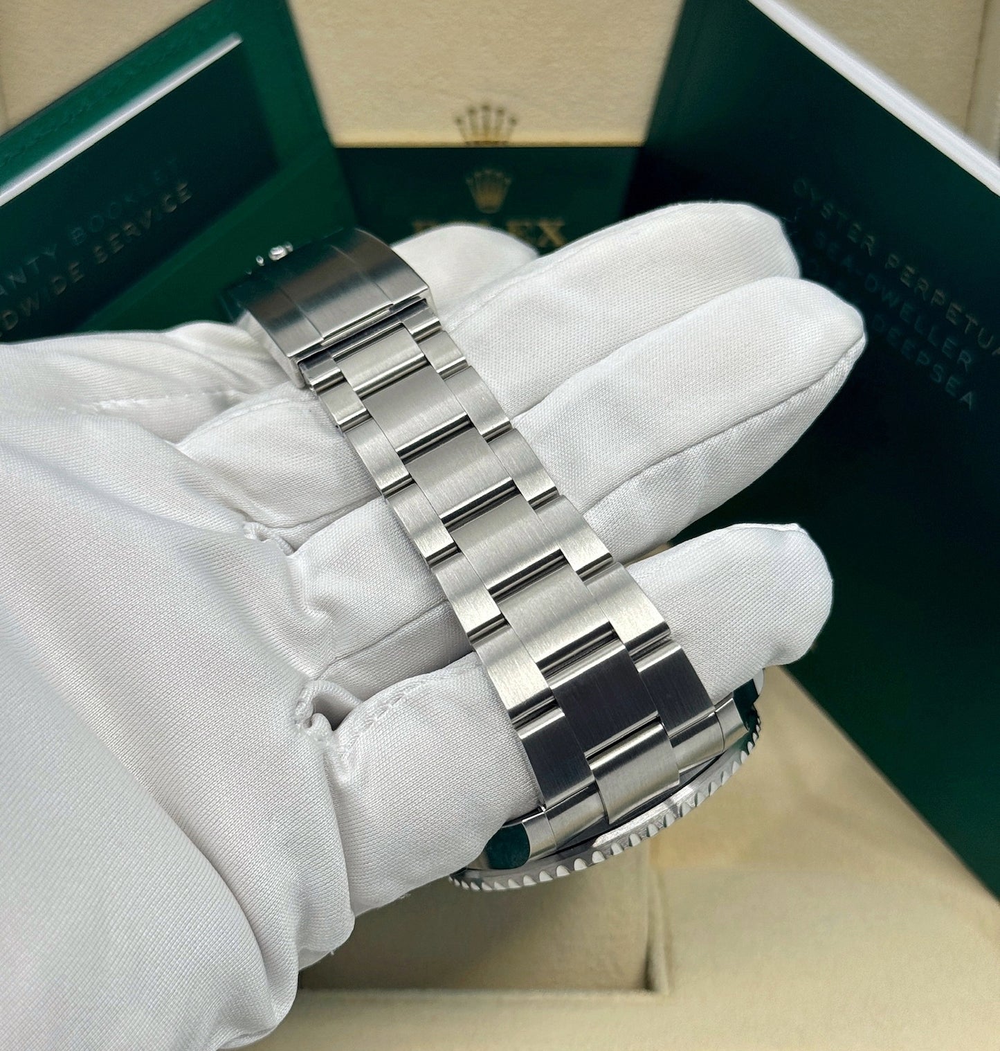 Rolex Sea-Dweller 43mm, Stainless Steel, Red Letters, Black, Ref# 126600, dated 2025