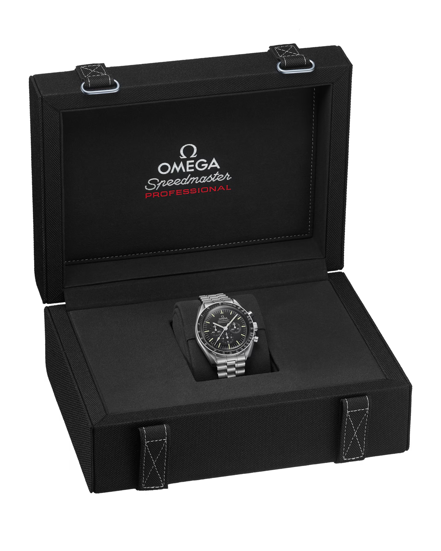 Omega Speedmaster Professional Moonwatch 42mm, Hesalite, Stainless Steel, Black, Ref# 310.30.42.50.01.001, dated 2025