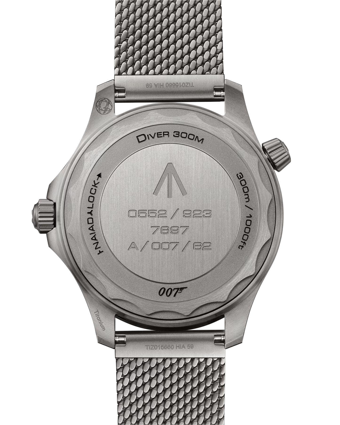 Omega Seamaster Diver 300M, James Bond 007 Edition, 42mm, Titanium, Brown, Ref# 210.90.42.20.01.001, dated 2025
