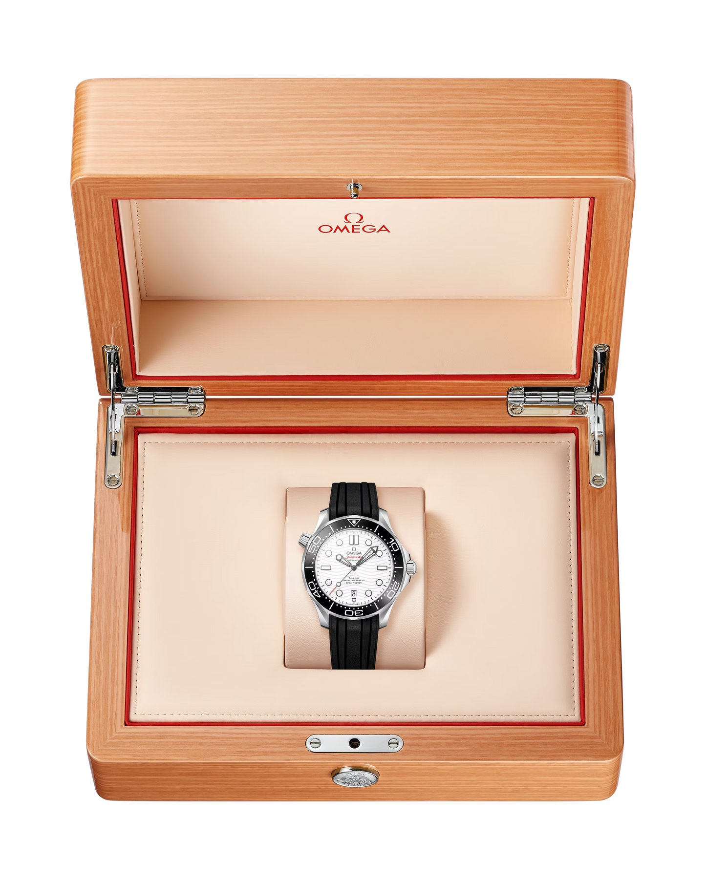 Omega Seamaster Professional Diver 300M, 42mm, Stainless Steel, White, Ref# 210.32.42.20.04.001, dated 2025