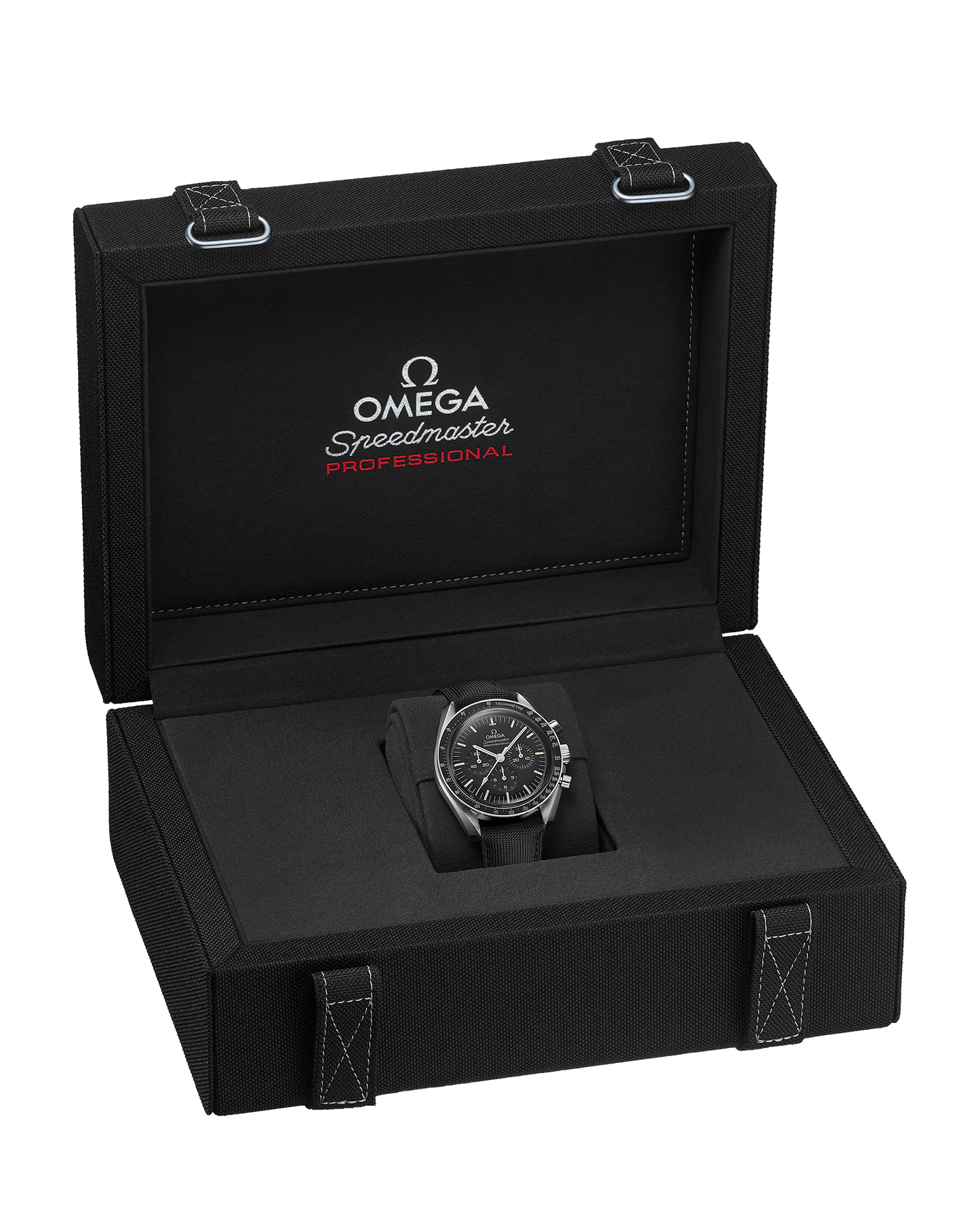Omega Speedmaster Professional Moonwatch 42mm, Hesalite, Stainless Steel, Black, Ref# 310.32.42.50.01.001, dated 2026