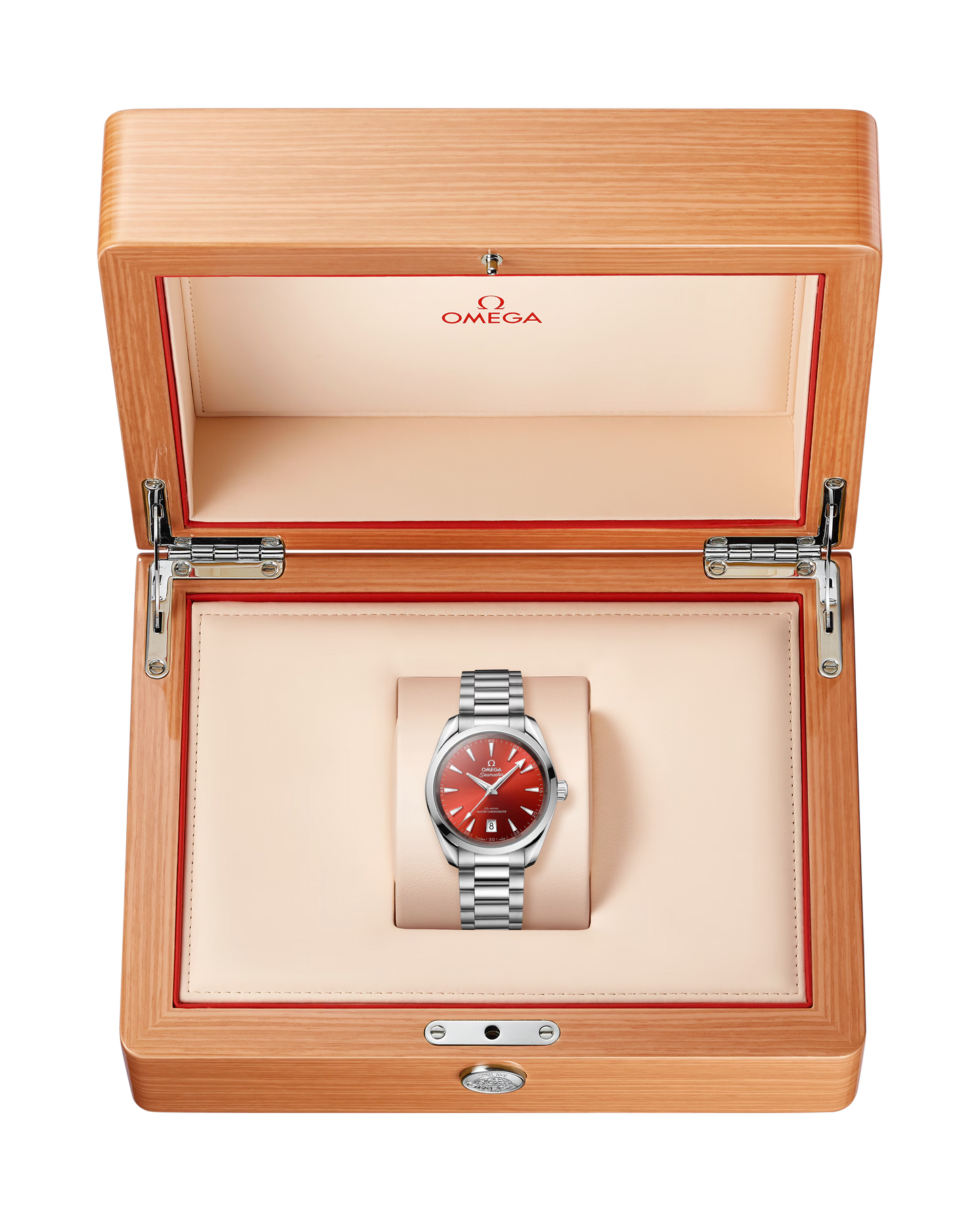 Omega Seamaster Aqua Terra Shades 38mm, Steel, Terracotta, Ref# 220.10.38.20.13.003, dated 2026