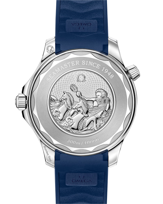 Omega Seamaster Professional Diver 300M, 42mm, Stainless Steel, Blue, Ref# 210.32.42.20.03.002, dated 2026
