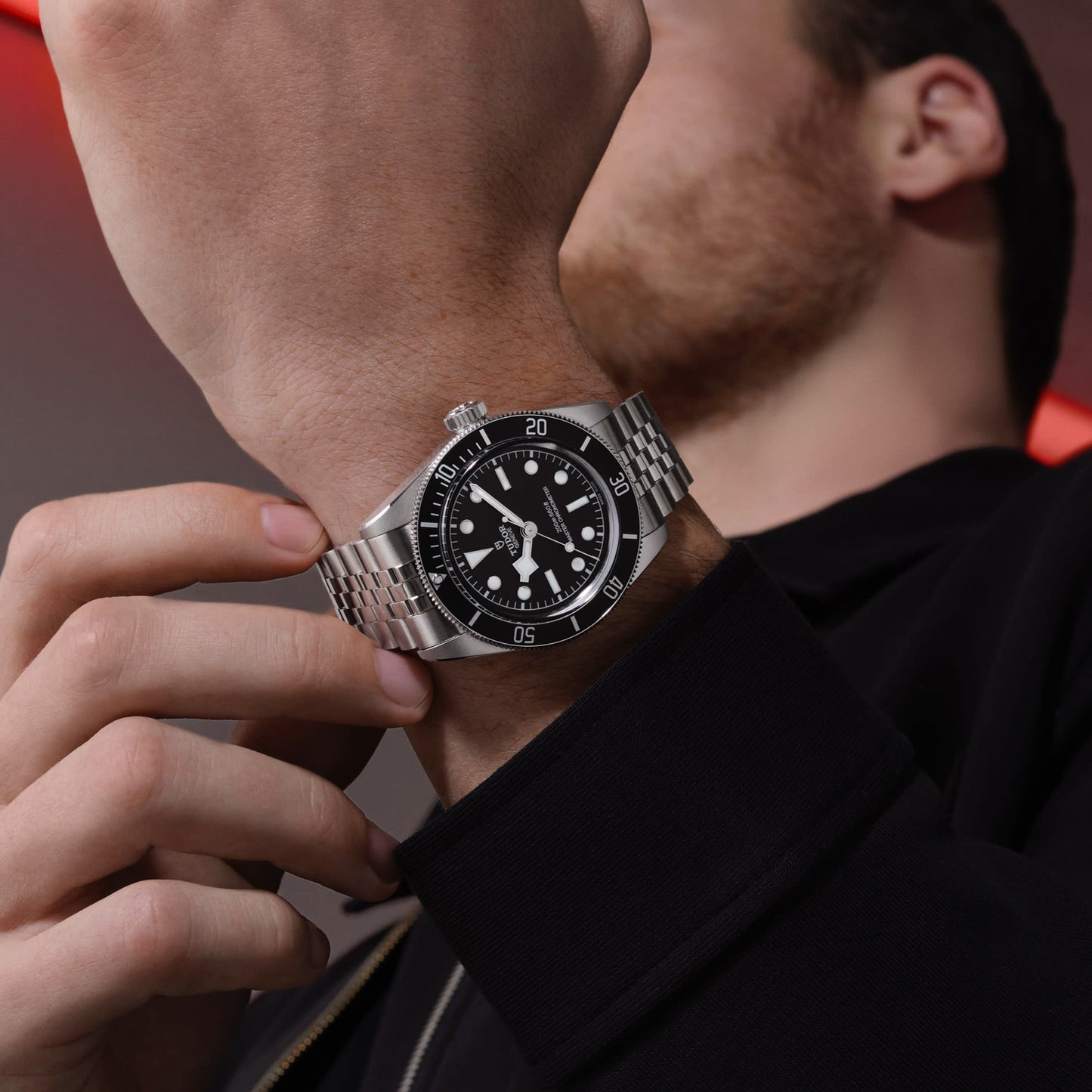 Tudor Black Bay 41mm, Black, Ref# M7941A1A0NU-0003, dated 2025