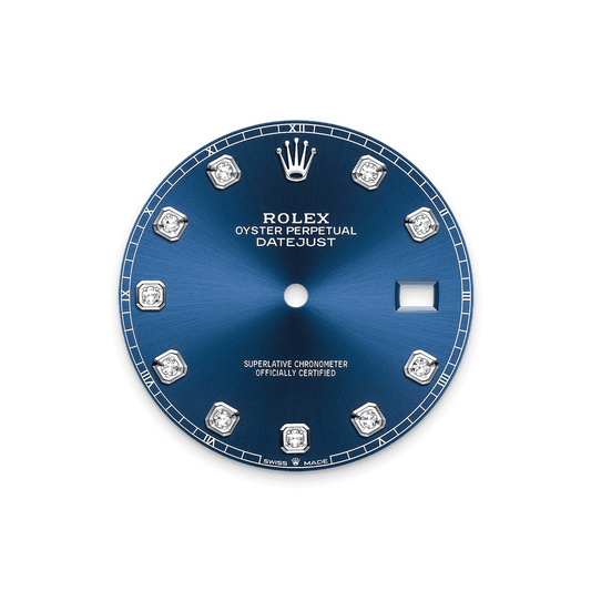 Rolex Datejust 41mm, Stainless Steel, Blue Diamond, Jubilee, Ref# 126334-0016, dated 2025