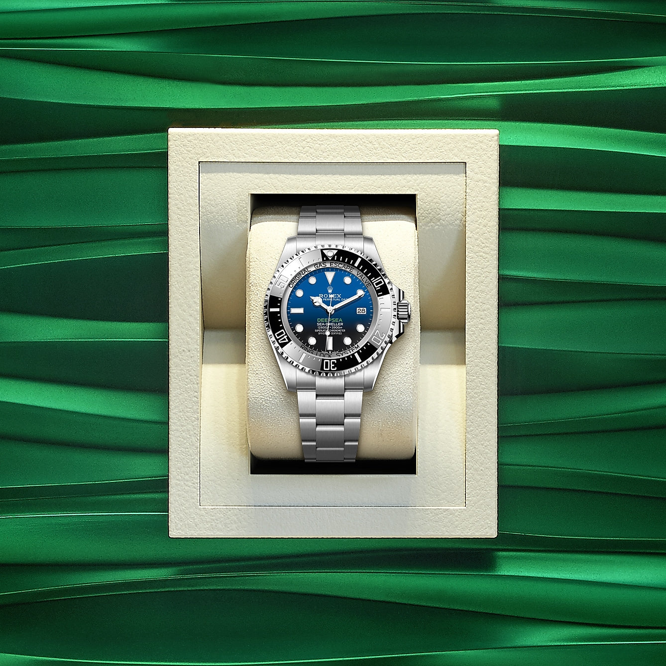 Rolex Sea-Dweller Deepsea, 44mm, Stainless Steel, James Cameron, D-Blue, Ref# 136660-0005, dated 2025