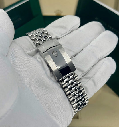 Rolex Datejust 41mm, Stainless Steel, Rhodium, Jubilee, Ref# 126334-0014, dated 2026