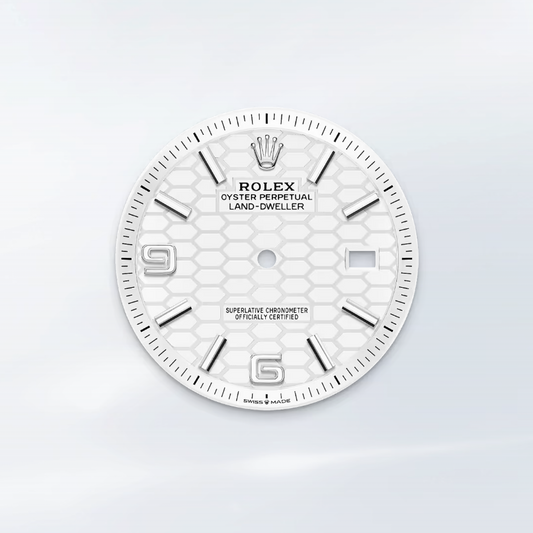 Rolex Land-Dweller 40mm, Stainless Steel, White, Ref# 127334-0001, dated 2026